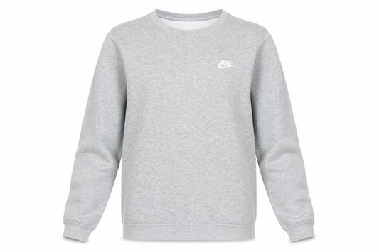 Womens UK XS Regular Nike Grey Pullover Sweatshirt