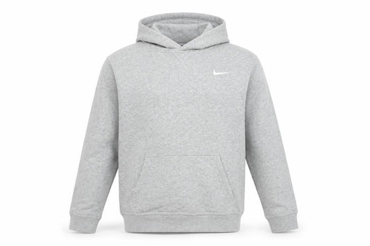 Nike Boys Grey Pullover Hoodie XL 13-15 Years Cotton Blend