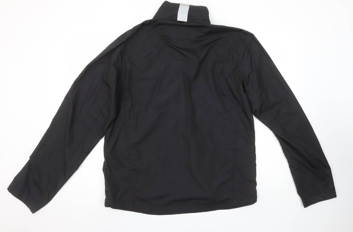 Emporio Armani EA7 Men's Black XL Polyester Full Zip Lightweight Jacket