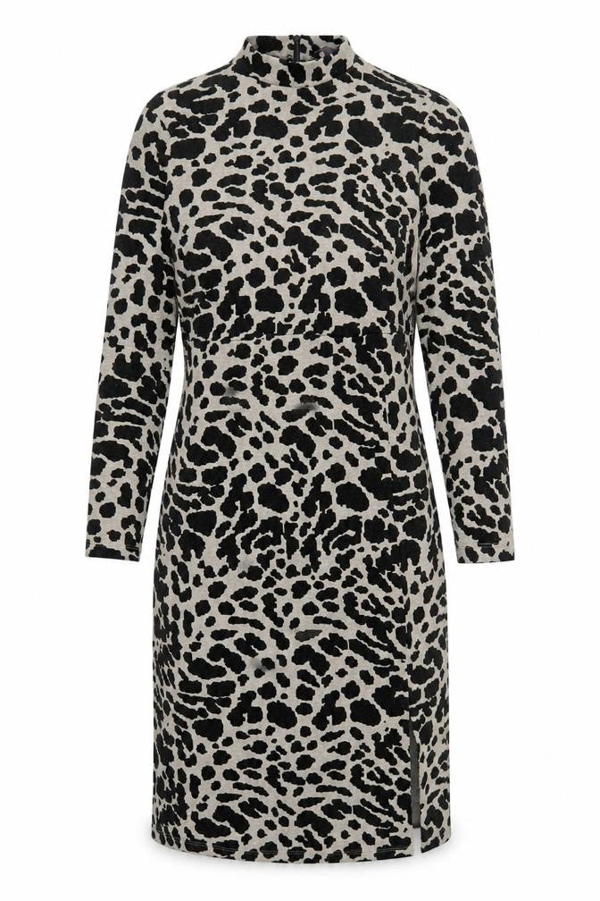 Marks and Spencer Women Beige Animal Print Bodycon Dress Size 16