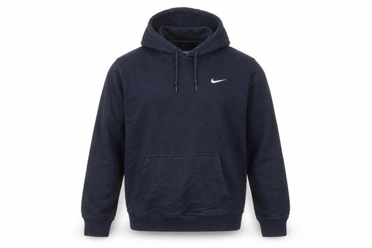 Mens UK L Regular Nike Blue Pullover Hoodie