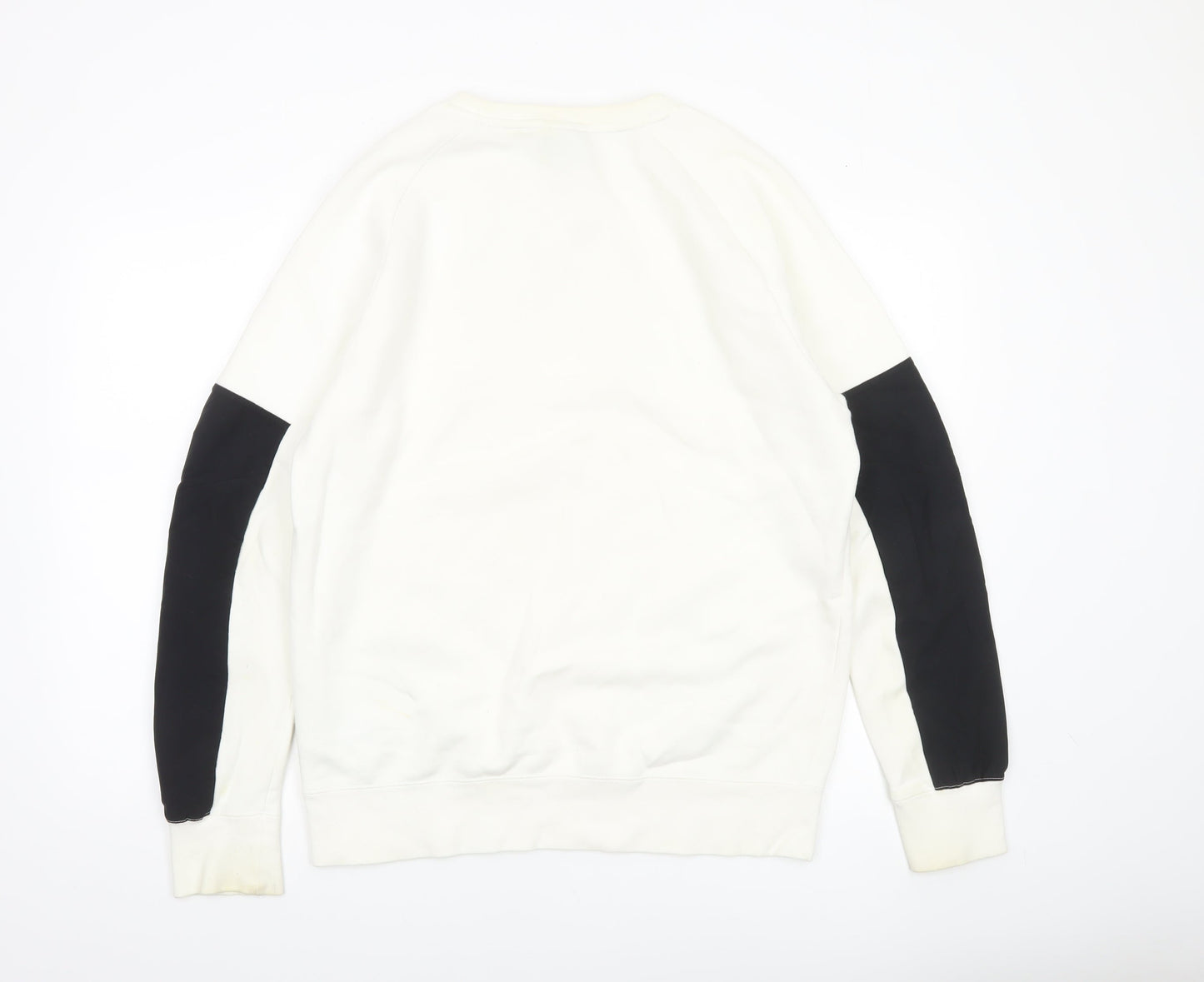 Mens UK M Regular Nike White Pullover Sweatshirt