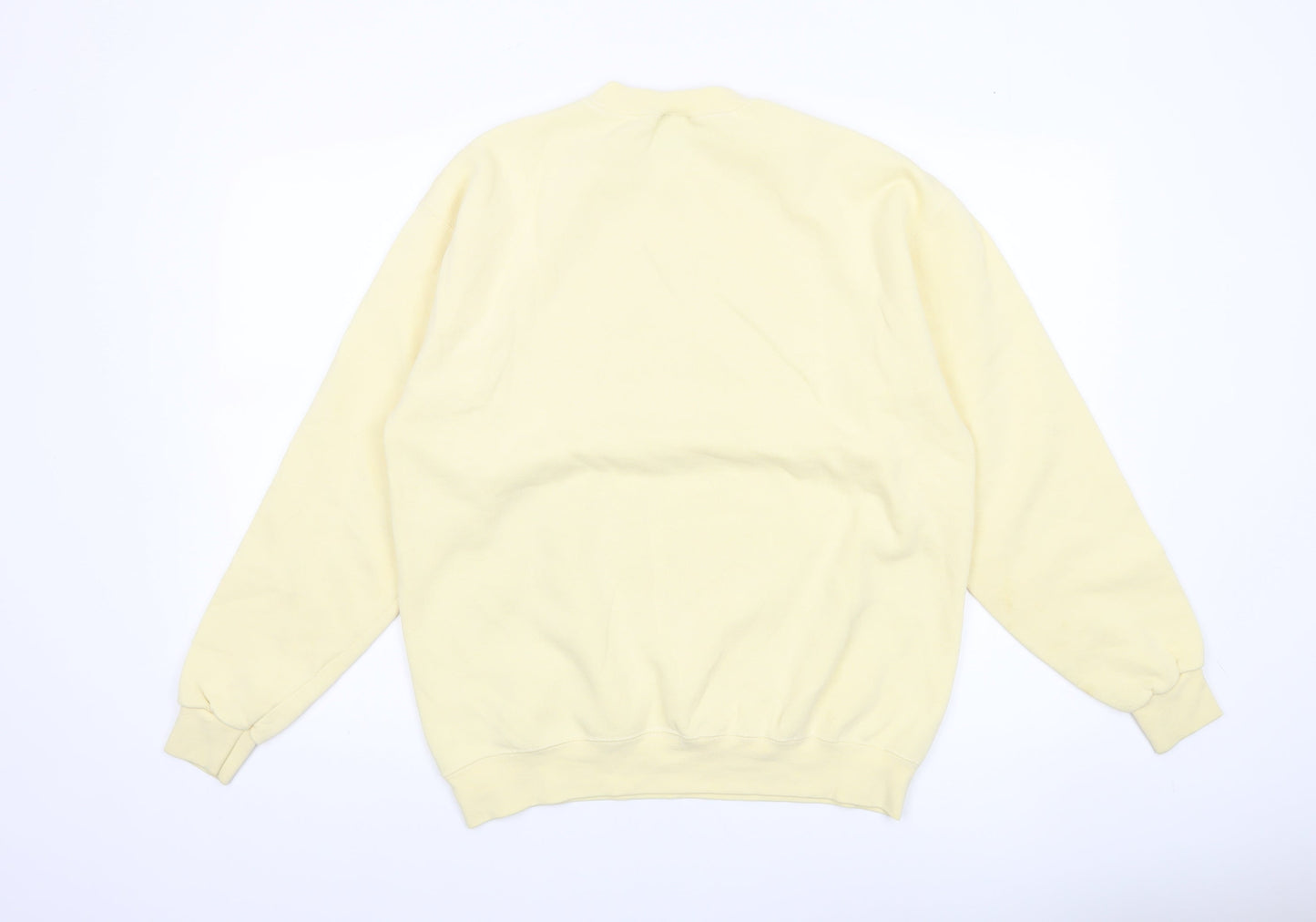 Mens UK M Regular Lee Beige Pullover Sweatshirt