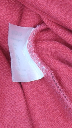 Marks and Spencer Per Una Women Pink 1/2 Zip Pullover Sweatshirt Size 18