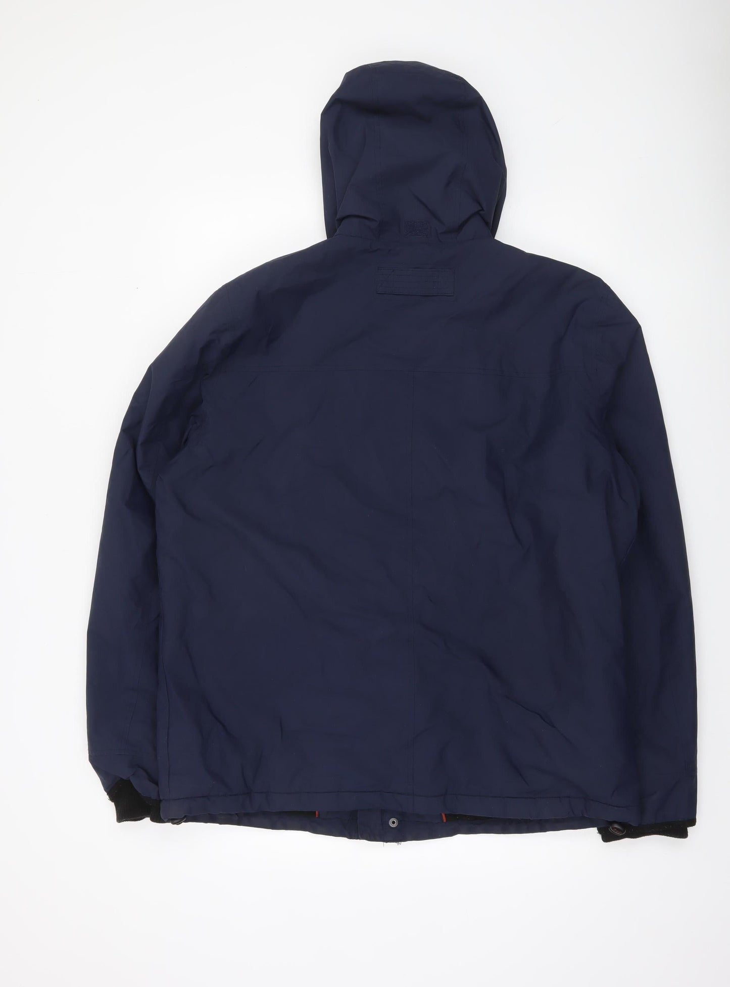 Fat Face Men’s Blue Hooded Winter Parka Jacket Size L
