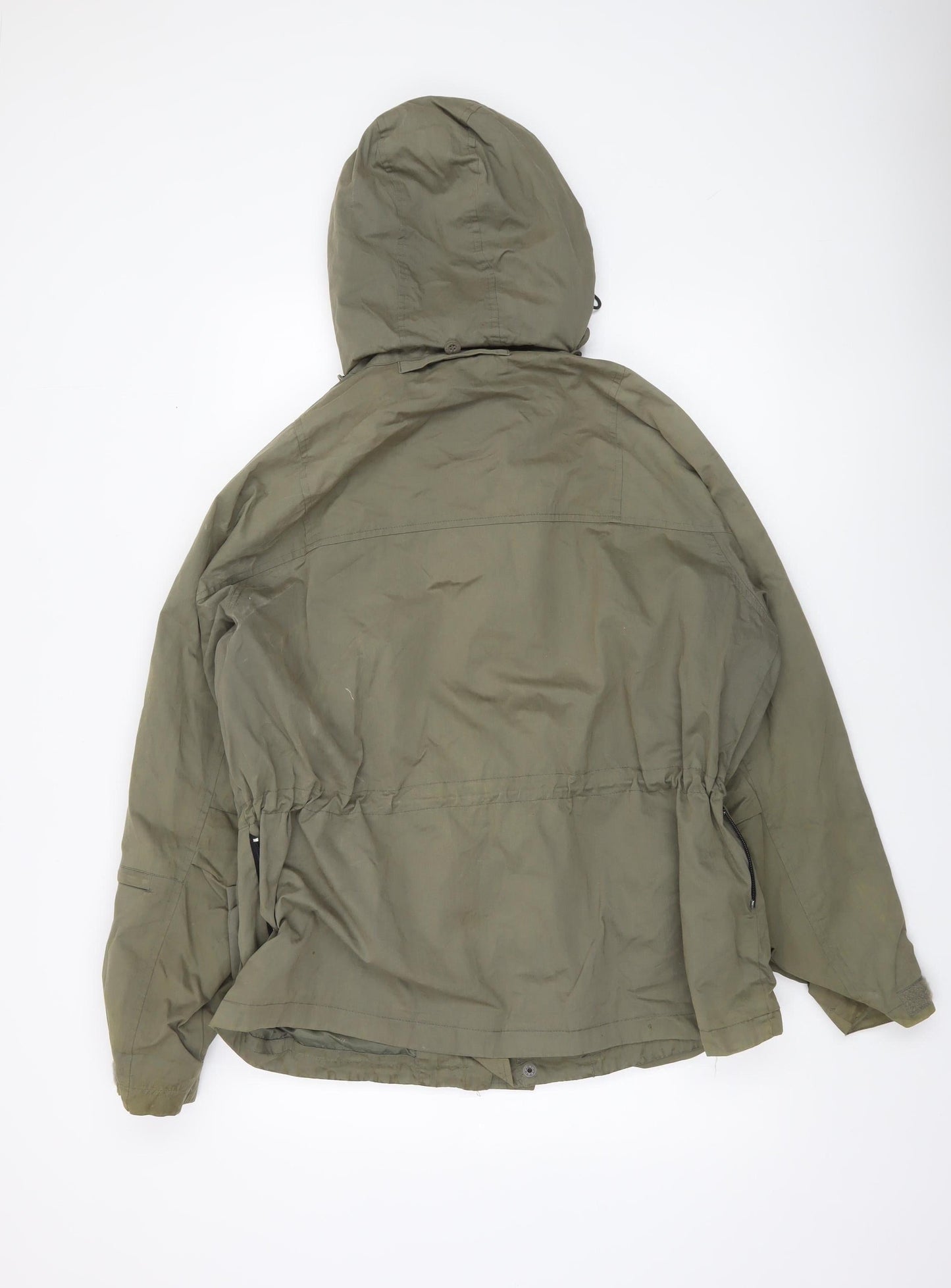 Timberland Men’s Green Parka Jacket S Waterproof Hooded Outdoor Coat