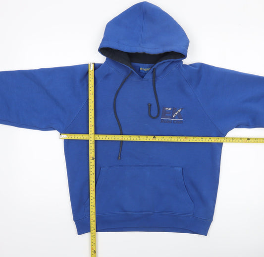 Papini Boys Blue Pullover Hoodie XS Cotton Blend Hooded Sweatshirt