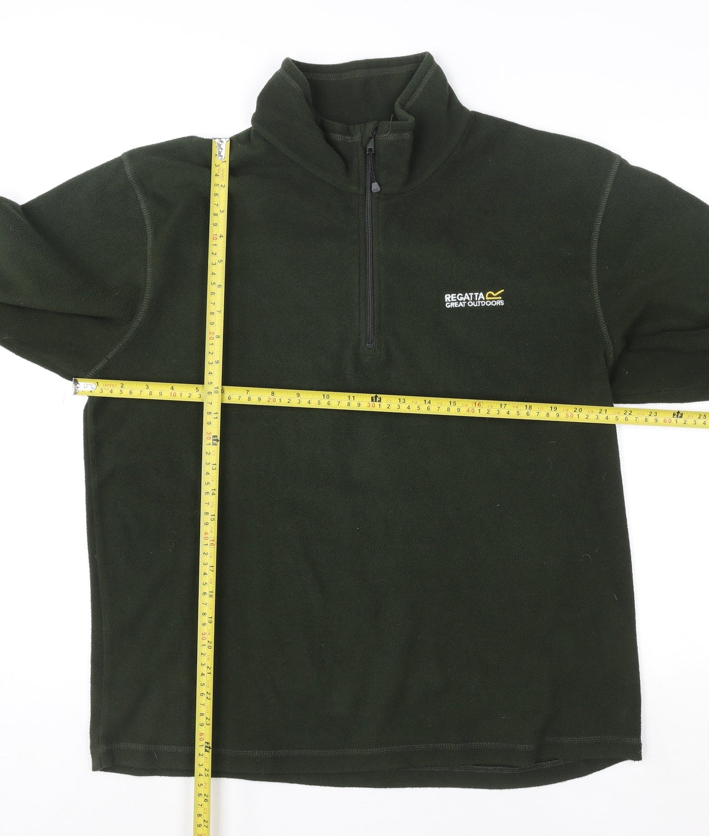 Mens UK L Regular Regatta Green Pullover Sweatshirt