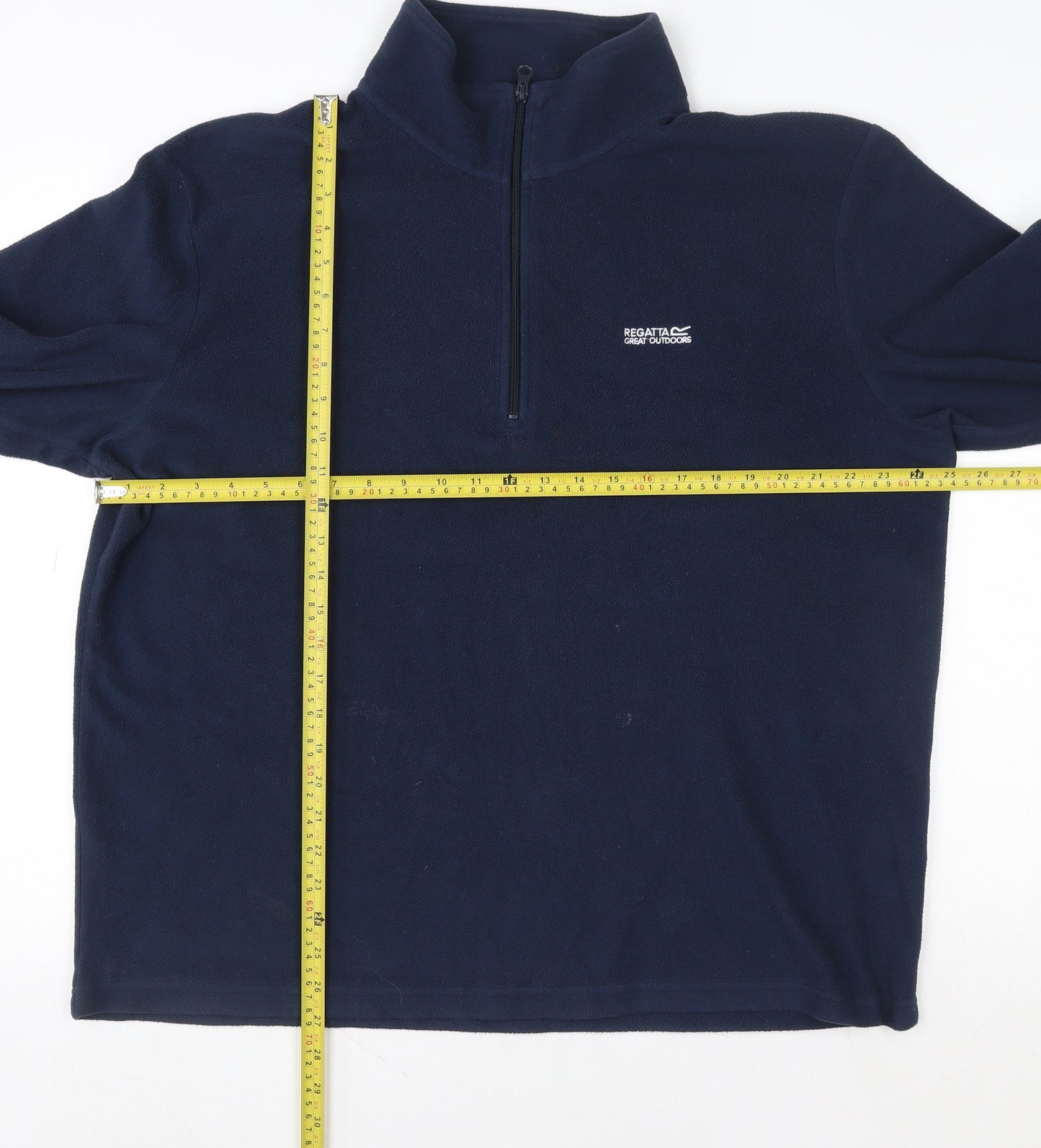 Mens UK 2XL Regular Regatta Blue Pullover Sweatshirt