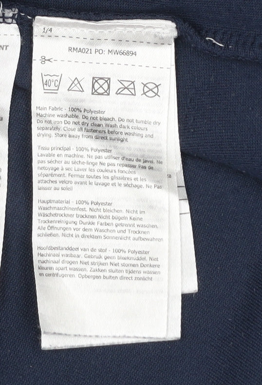 Mens UK 2XL Regular Regatta Blue Pullover Sweatshirt