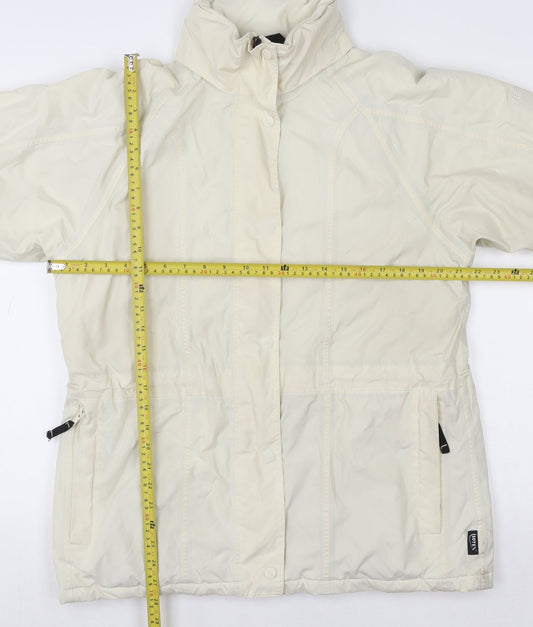 Womens UK Size 12 Regular Regatta Ivory Polyester Jacket