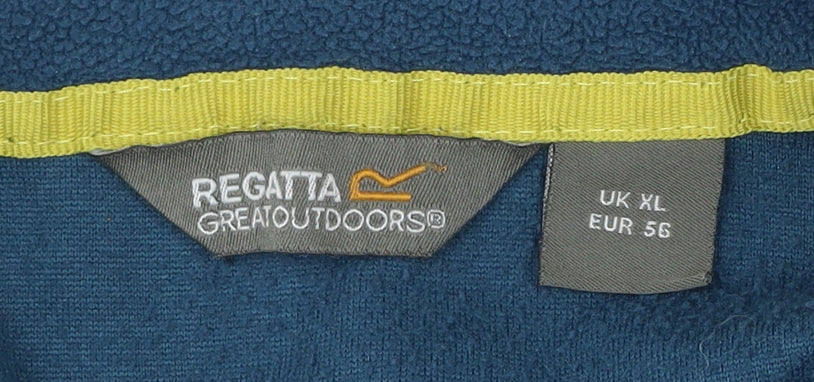 Mens UK XL Regular Regatta Blue Pullover Sweatshirt