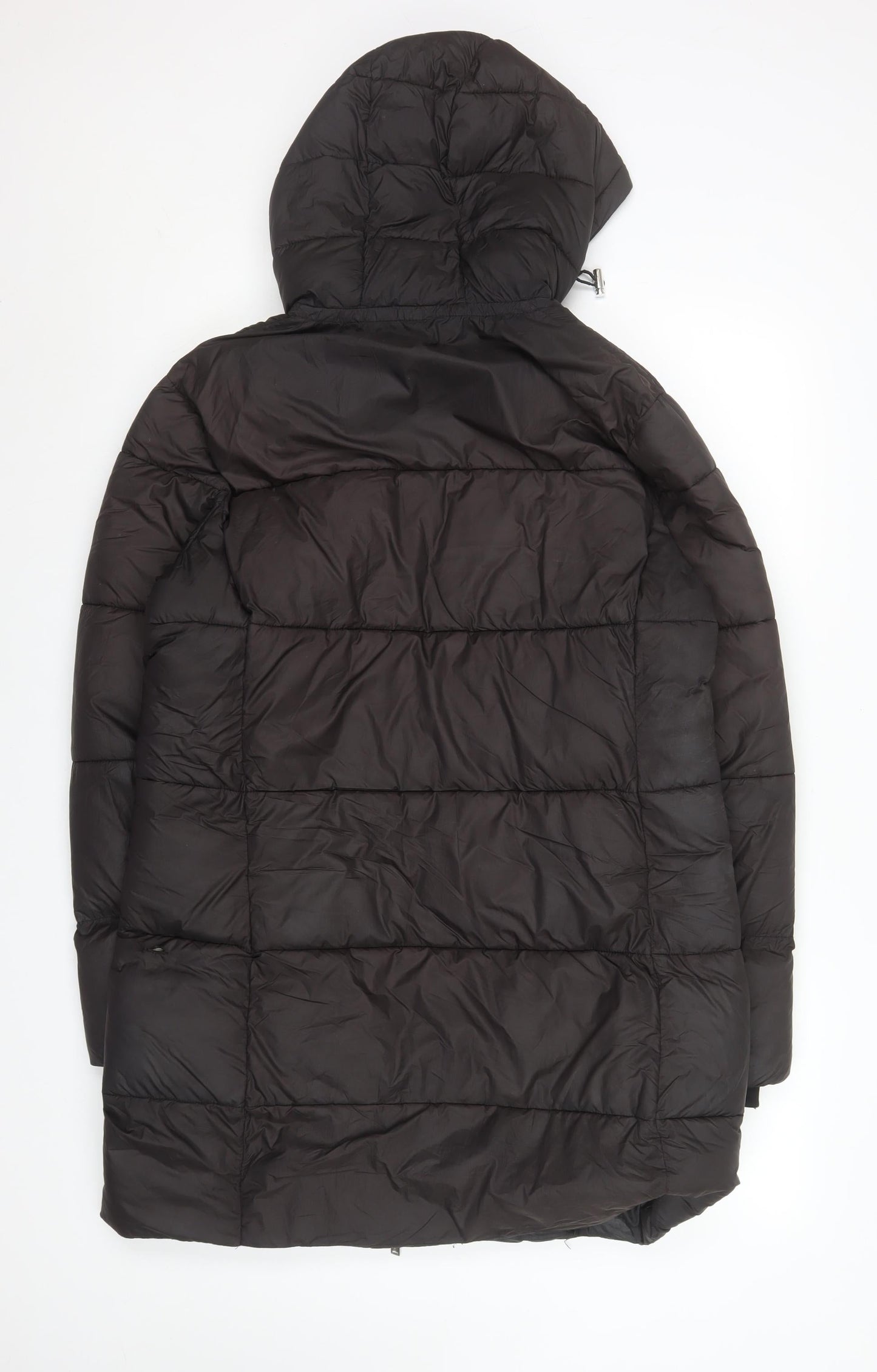 Womens UK Size 12 Regular Firetrap Black Polyester Jacket