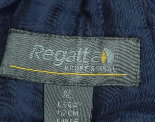 Mens UK XL Regular Regatta Blue Full Zip Sweatshirt