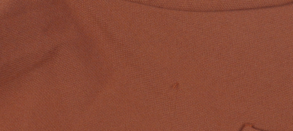 Miss Selfridge Women's Orange Double-Breasted Blazer UK 8