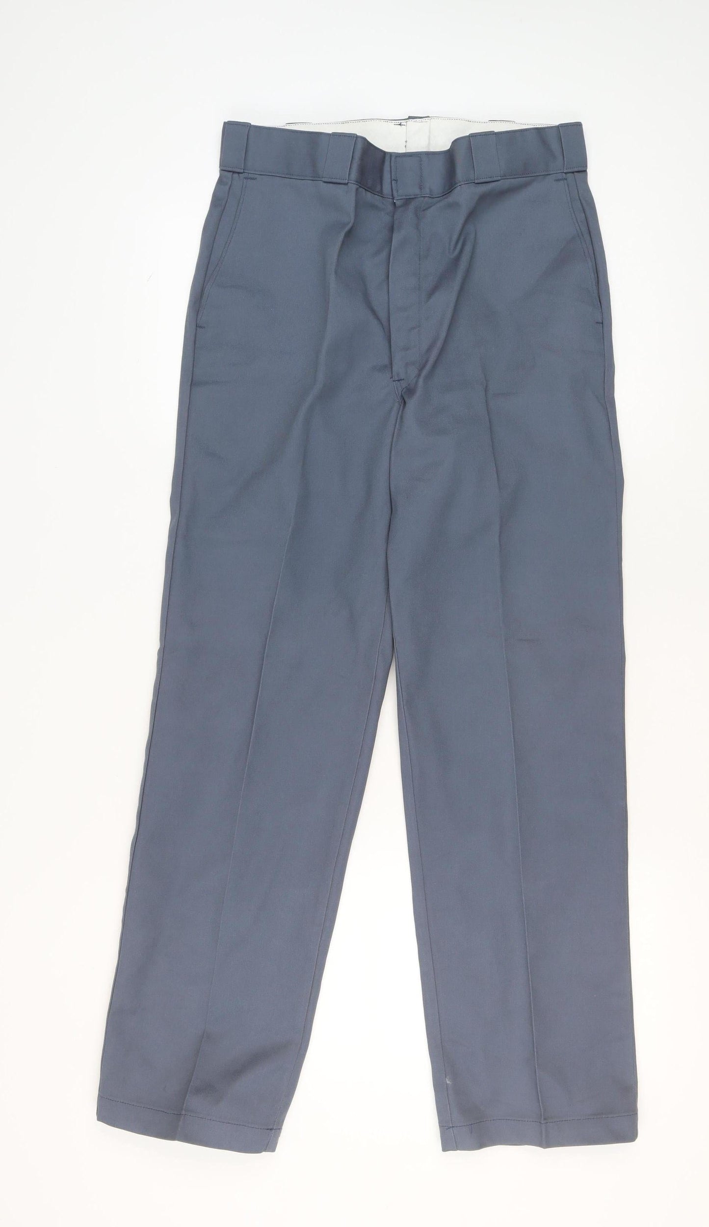 Dickies Men Blue 30x32 Regular Fit 874 Work Chino Trousers