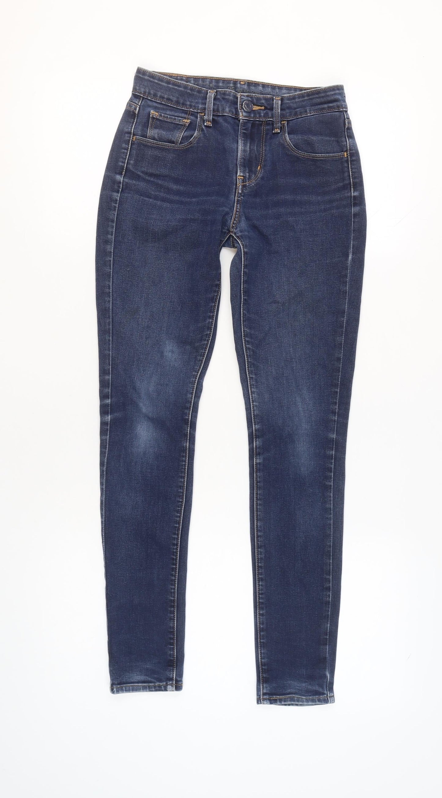 Levi's Women's Blue Skinny Denim Jeans W25 L32 Slim Fit