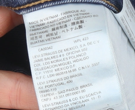 Levi's Women's Blue Skinny Denim Jeans W25 L32 Slim Fit