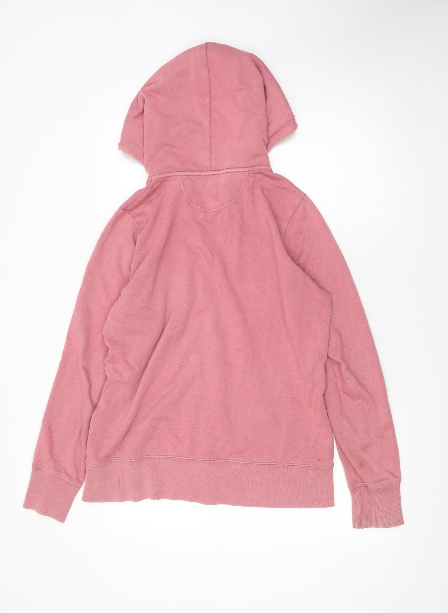 GAP Women Pink Full Zip Hoodie Medium Cotton Blend Casual