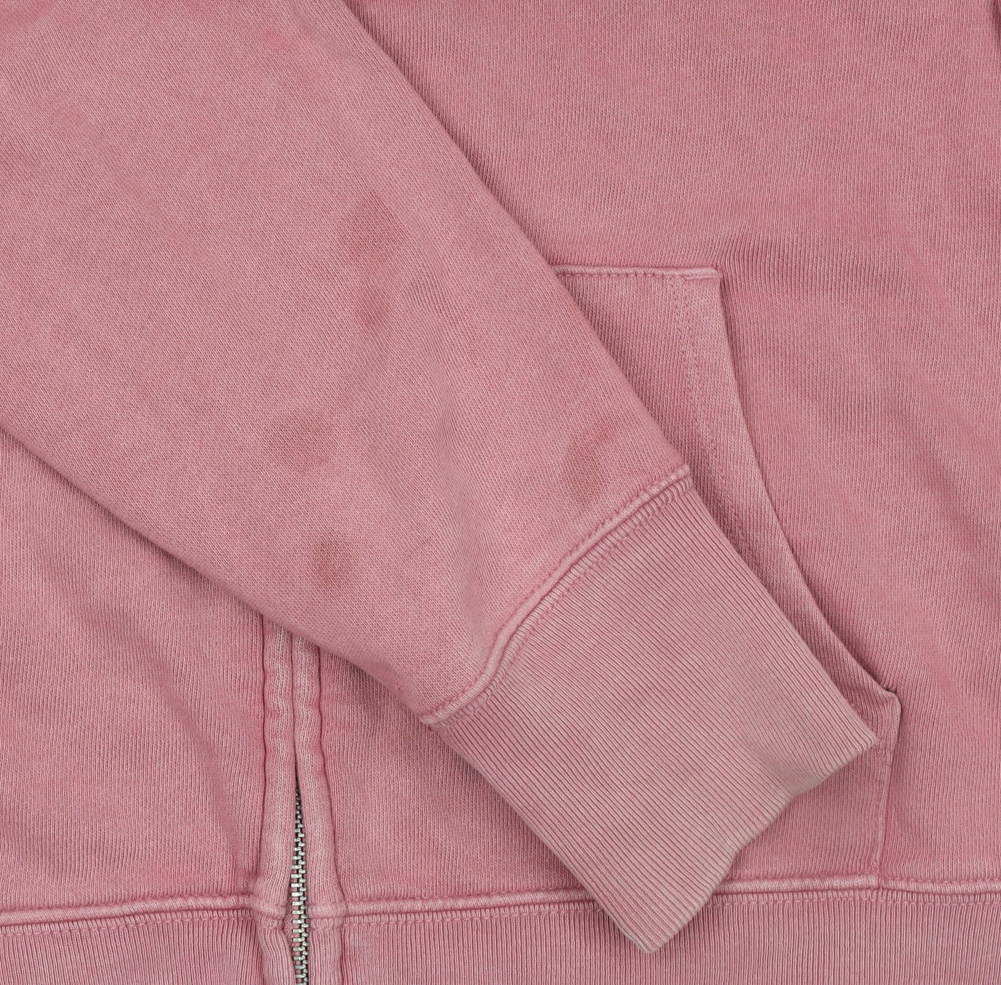 GAP Women Pink Full Zip Hoodie Medium Cotton Blend Casual