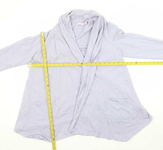 AnyBody Women’s Grey Wrap Jersey Long Sleeve Top Size S