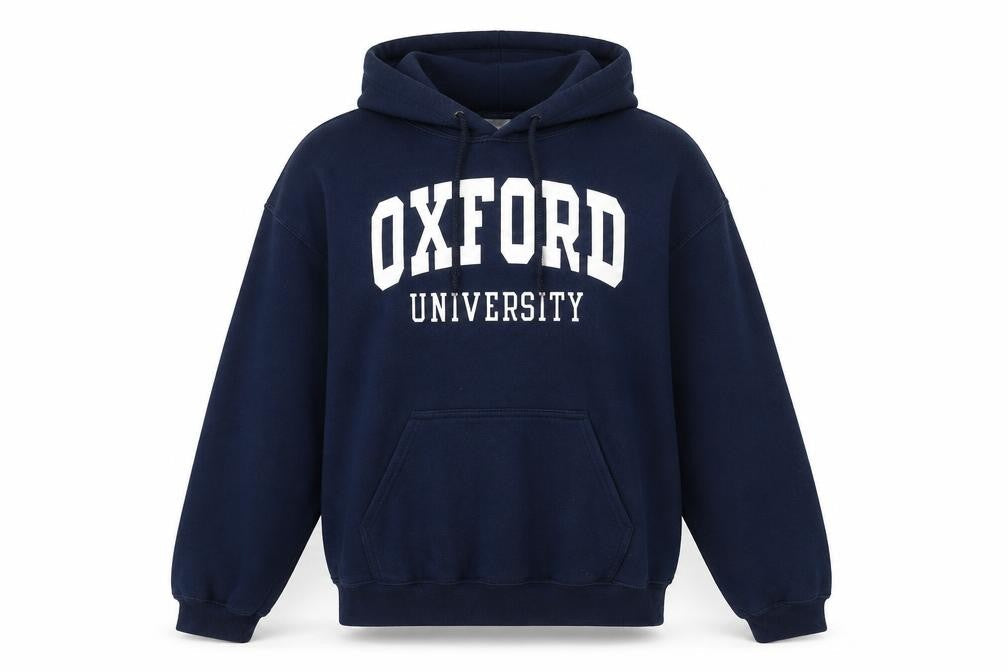Gildan Oxford University Navy Blue Women's Hoodie Medium Heavy Blend