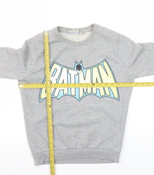 Atmosphere Women’s Grey Batman Graphic Sweatshirt Size 6
