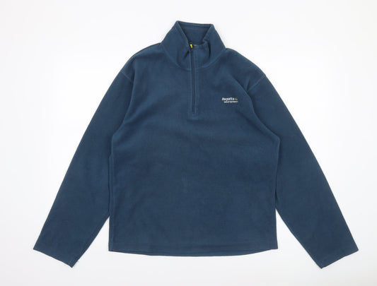 Mens UK S Regular Regatta Blue Pullover Sweatshirt