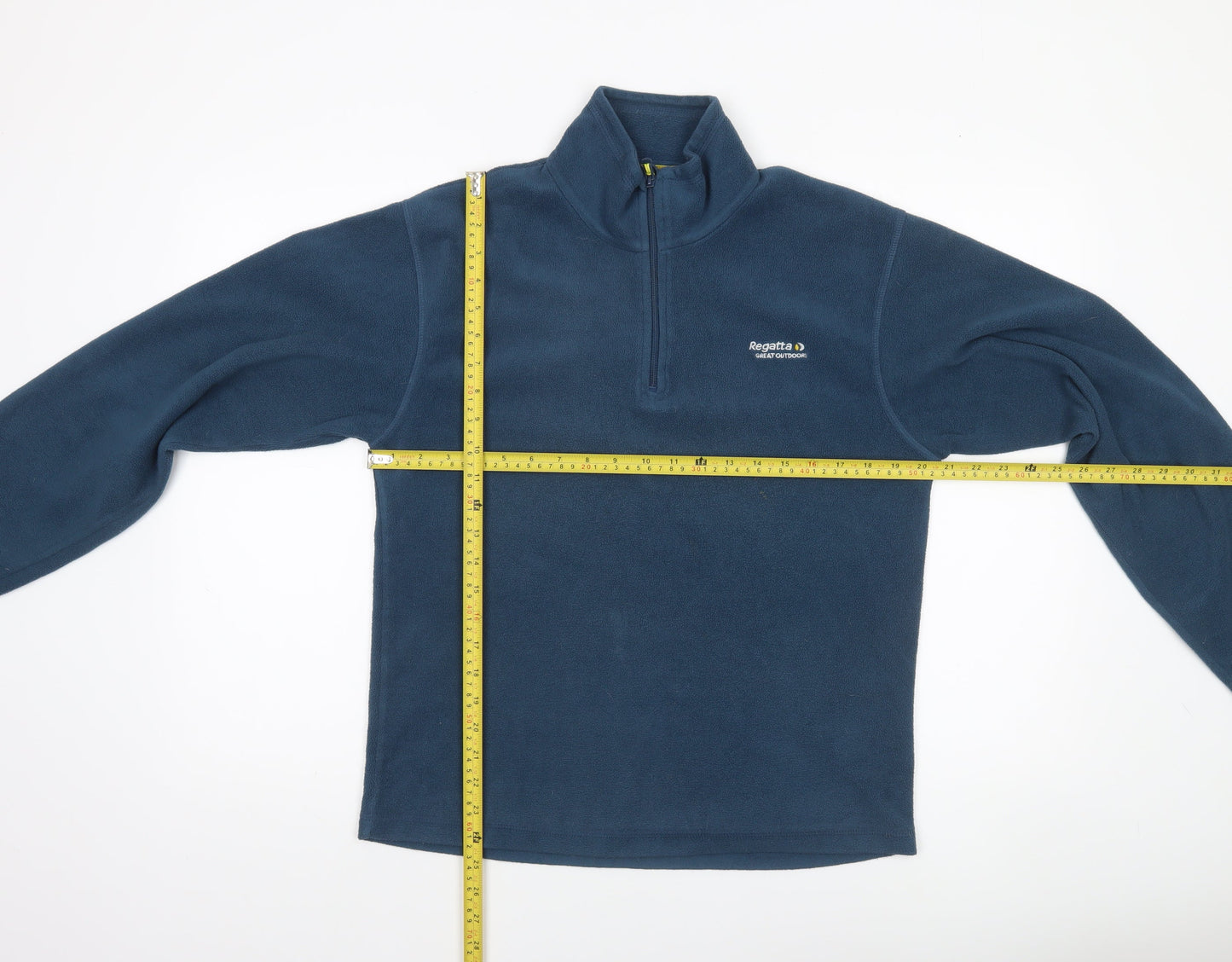 Mens UK S Regular Regatta Blue Pullover Sweatshirt