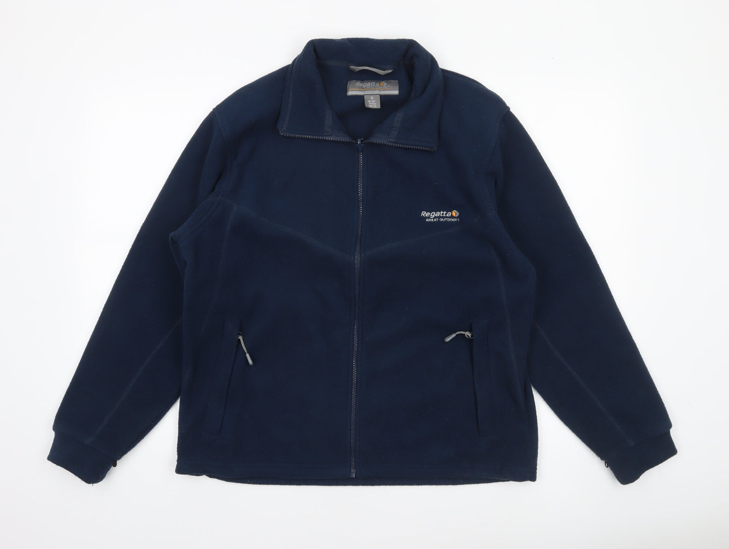 Regatta Men's Blue Fleece Full Zip Outdoor Jacket Size S