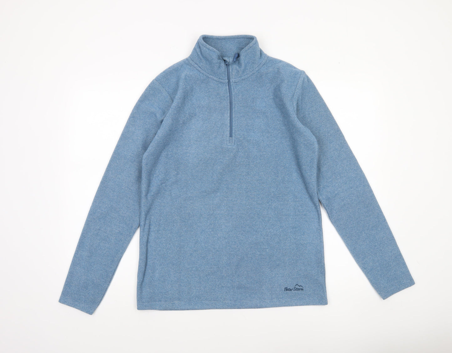 Peter Storm Women's Blue 1/2 Zip Fleece Pullover Size 14