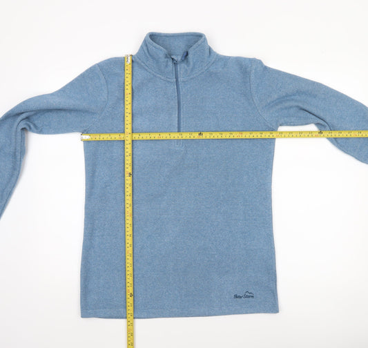 Peter Storm Women's Blue 1/2 Zip Fleece Pullover Size 14