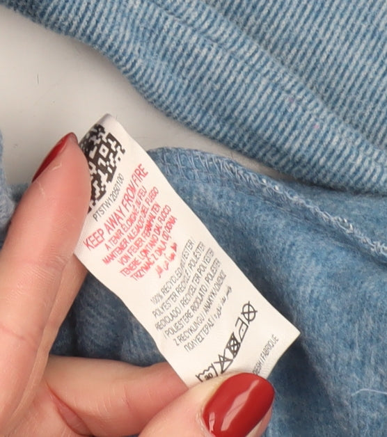 Peter Storm Women's Blue 1/2 Zip Fleece Pullover Size 14