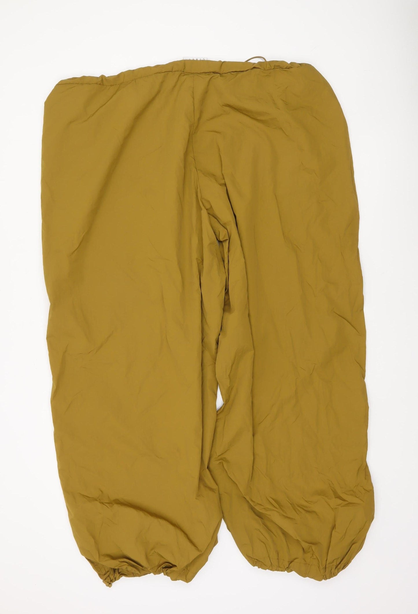 Daisy Street Women’s Brown Plus Size 24 Cargo Trousers Lightweight Polyamide