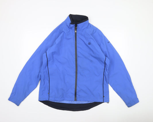 Backswing Women Blue Size 14 Windbreaker Softshell Jacket