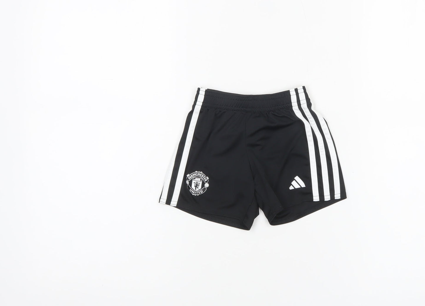 Adidas Manchester United Black 18-24M Baby Shorts Activewear Polyester