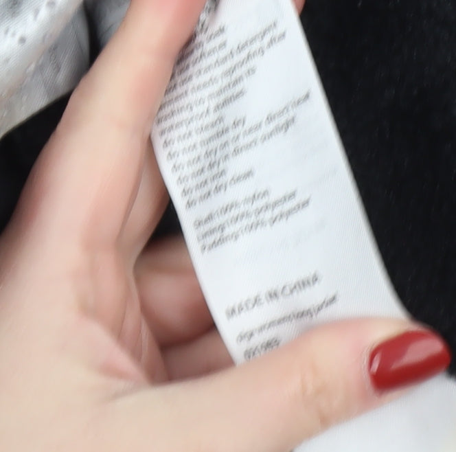 Womens UK Size 12 Regular Mountain Warehouse Black Polyester Jacket