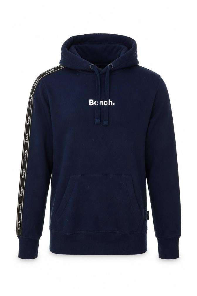Mens UK S Regular Bench Blue Pullover Hoodie