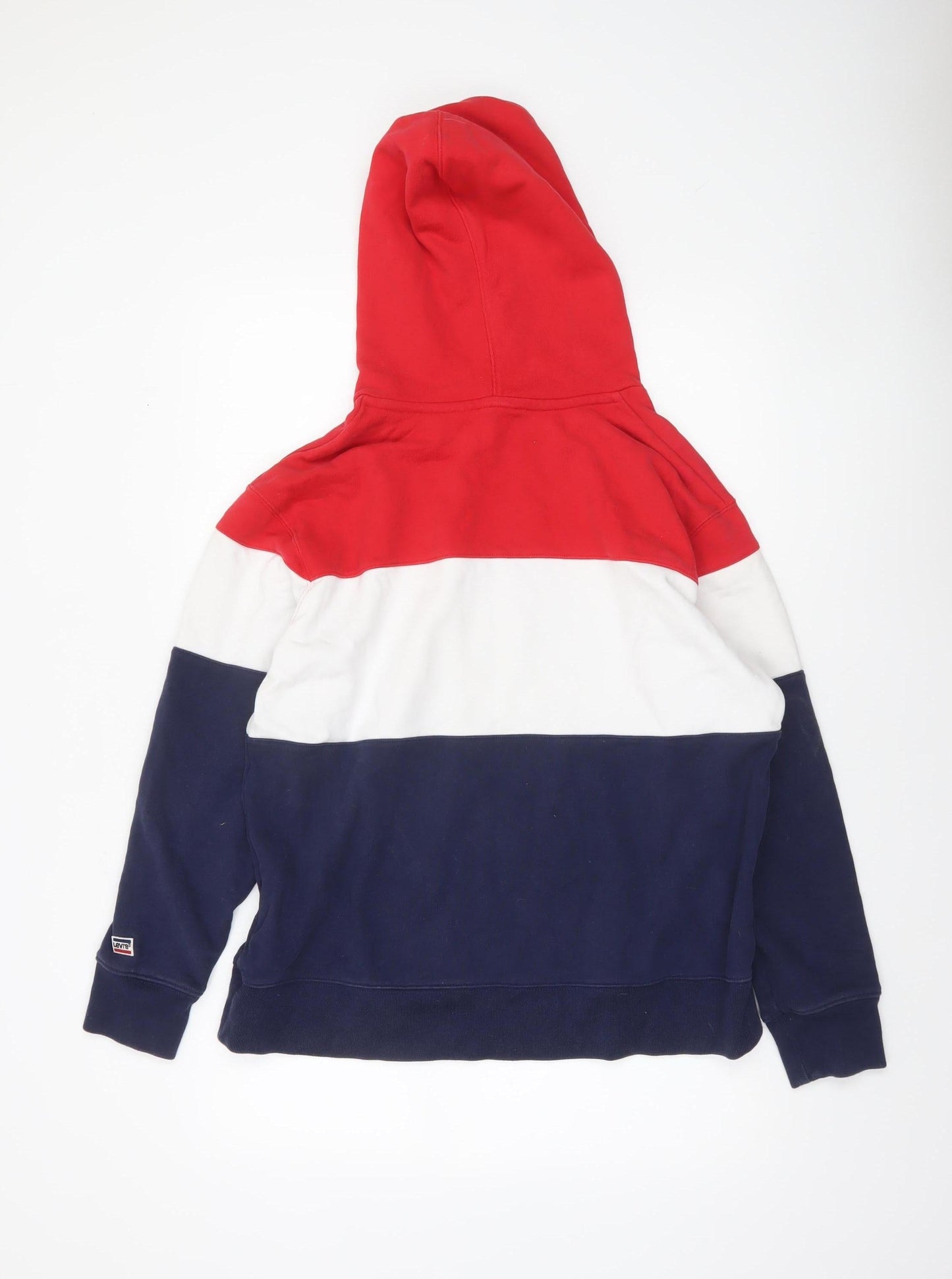 Mens UK L Regular Levi's Multicoloured Pullover Hoodie