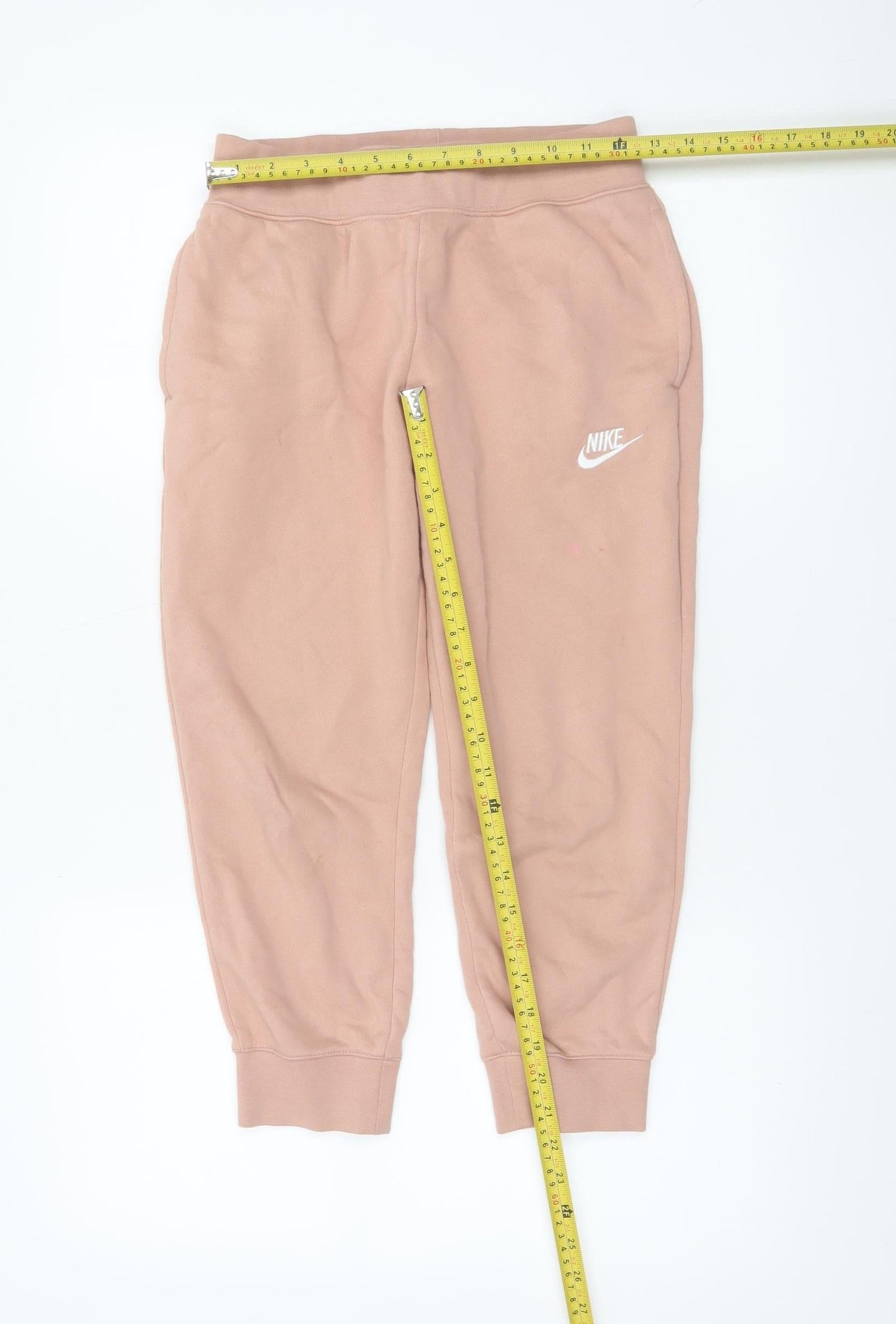 Nike Women’s Pink Fleece Jogger Sweatpants Size S