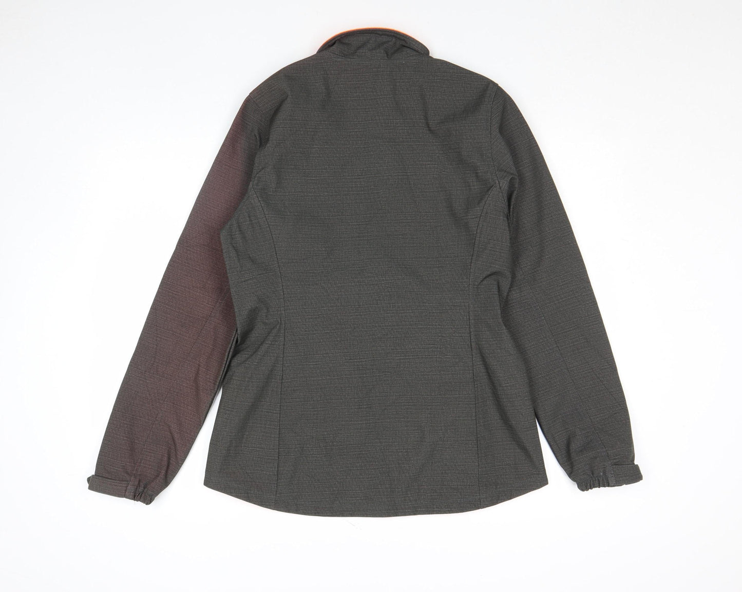 Womens UK Size M Regular FILA Grey Polyester Jacket