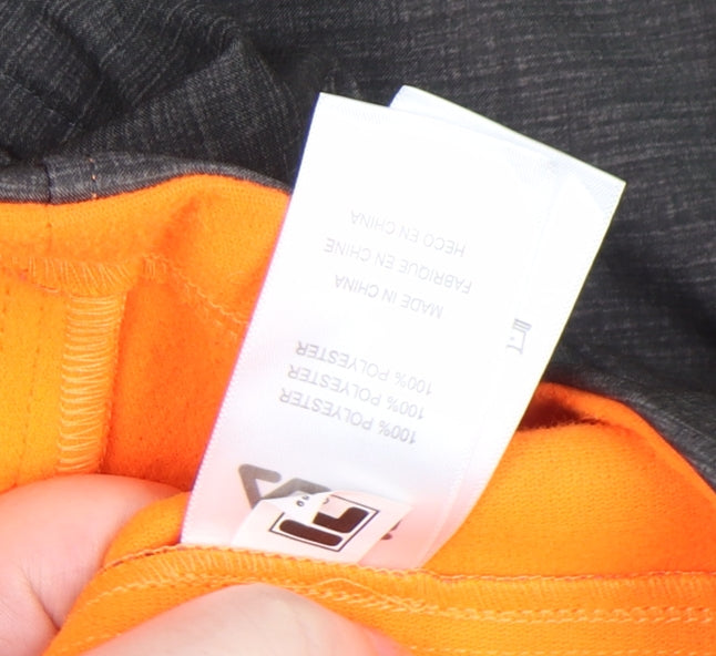 Womens UK Size M Regular FILA Grey Polyester Jacket