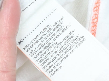 Mens UK Size 2XL Superdry White  Cotton T-Shirt