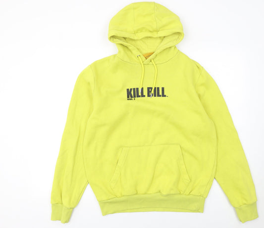 Kill Bill Vol. I & II Yellow Graphic Women's Pullover Hoodie M