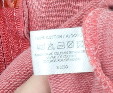 Active Women Pink Full Zip California Sweatshirt Size 8-10