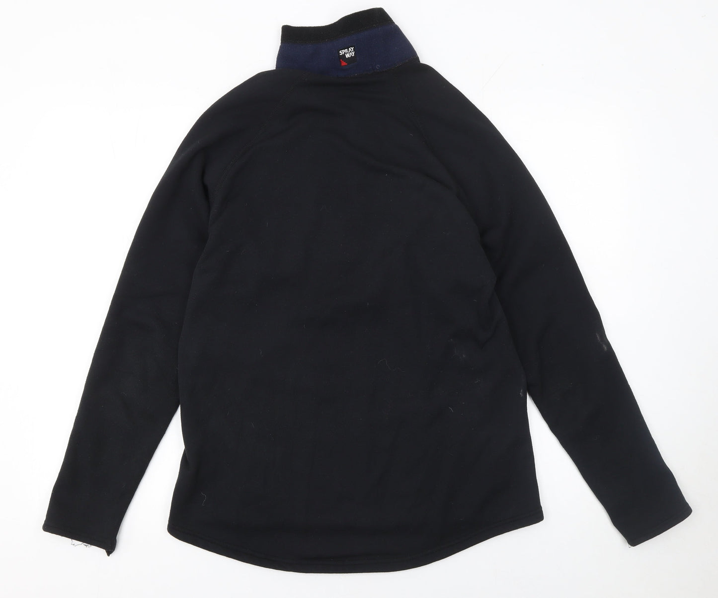 Mens UK L Regular Sprayway Blue Pullover Sweatshirt