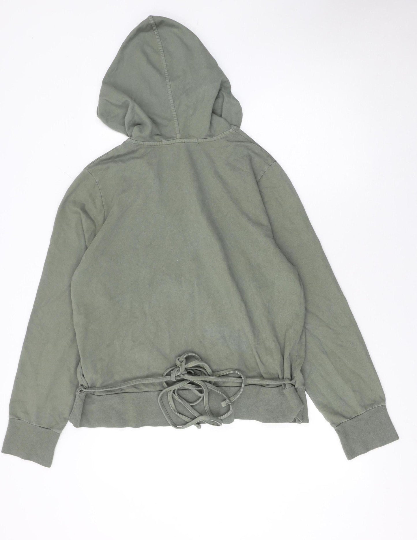 Hawkshead Women’s Khaki Green Size 20 Cotton Wrap Hoodie