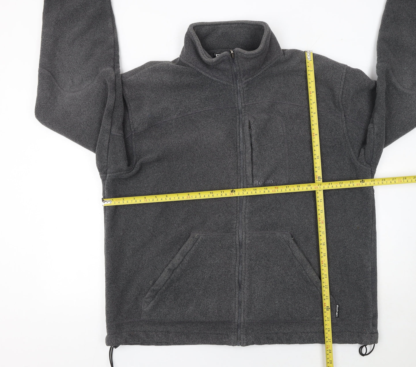 Rohan Mens Grey XL Furnace Fleece Full Zip Jacket Outdoor