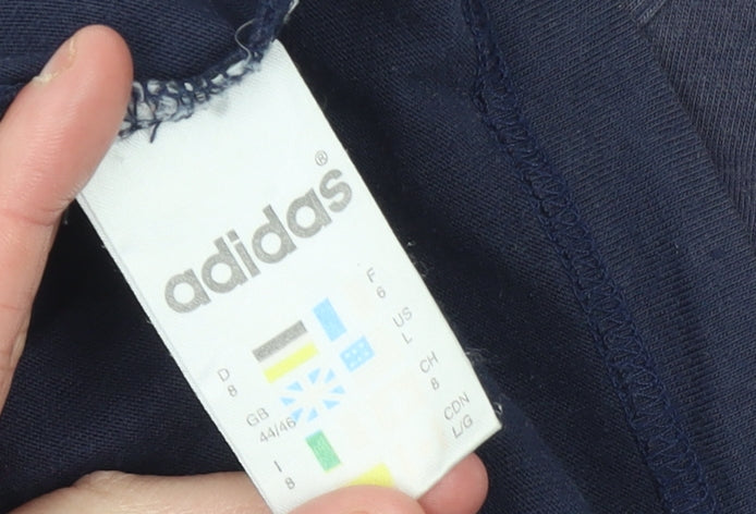 Adidas Men's Blue Tank Top L Sports Gym Training Vest