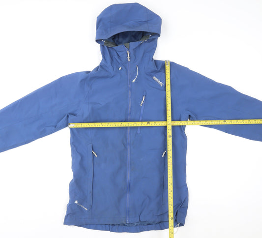 Womens UK Size 10 Regular Regatta Blue Synthetic Jacket